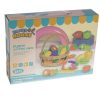 Set de fructe si legume pentru copii intr-un cos