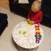 Set de fructe si legume pentru copii intr-un cos