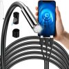 Endoskop - inšpekčná kamera, 2 metre, 6 LED svetiel, microUSB, Lightning na USB-C