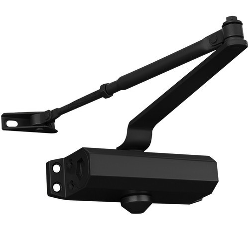 Ajtóbehúzó, fekete, 40-60 kg