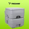 Prenosné vonkajšie kempingové WC, turistické WC, 20 l