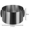 Nastaviteľná okrúhla tortová forma, 16-30 cm