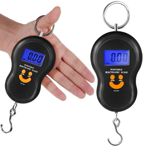 Kufríková váha s nosnosťou 50 kg, LCD displej